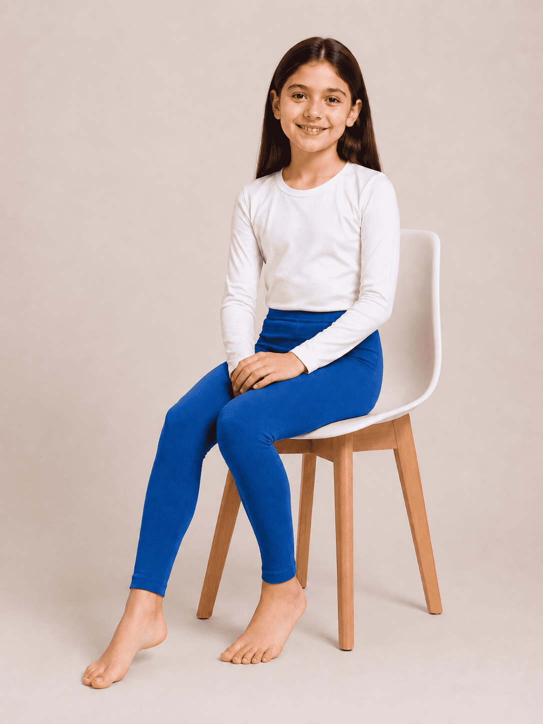 Blue Color Family (1-12 Years Girls Tights)