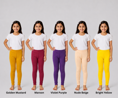 Girls Premium Tights (Pack of 5)