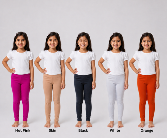Girls Premium Tights (Pack of 5)