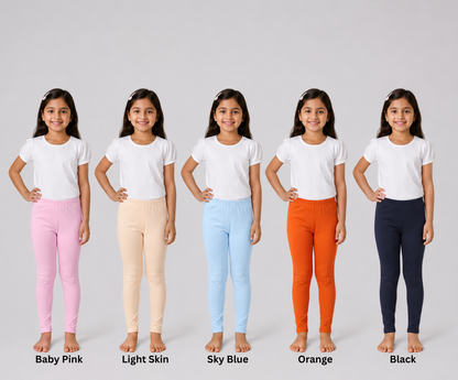 Girls Premium Tights (Pack of 5)