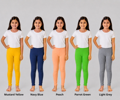 Girls Tights (Pack of any Six Colors)
