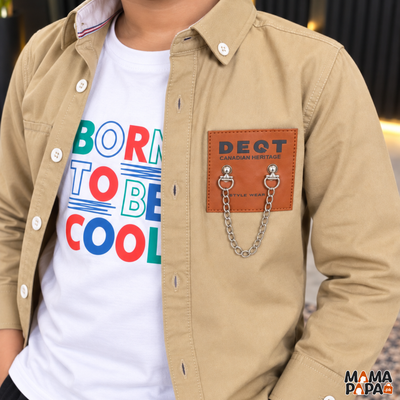 Boys Premium Shirts With Inner | Ages 5 To 12 Years