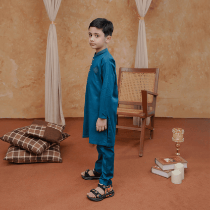 Boys Zinc Kurta Pajama | Soft Cotton