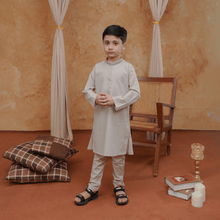 Boys Grey Kurta Pajama | Soft cotton