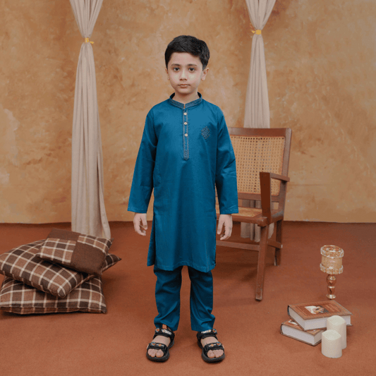 Boys Zinc Kurta Pajama | Soft Cotton