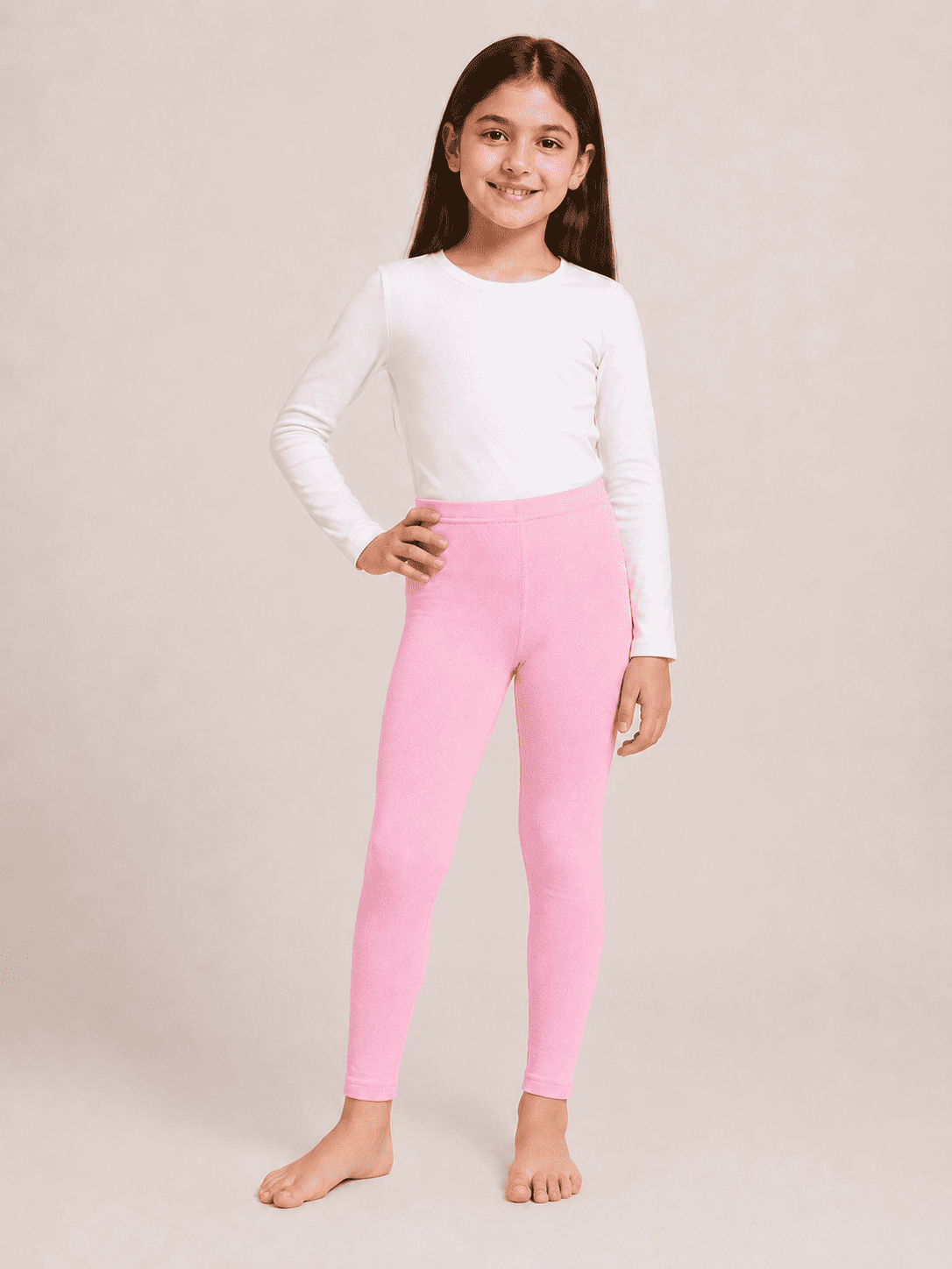 Pink Color Family (1-12 Years Girls Tights)