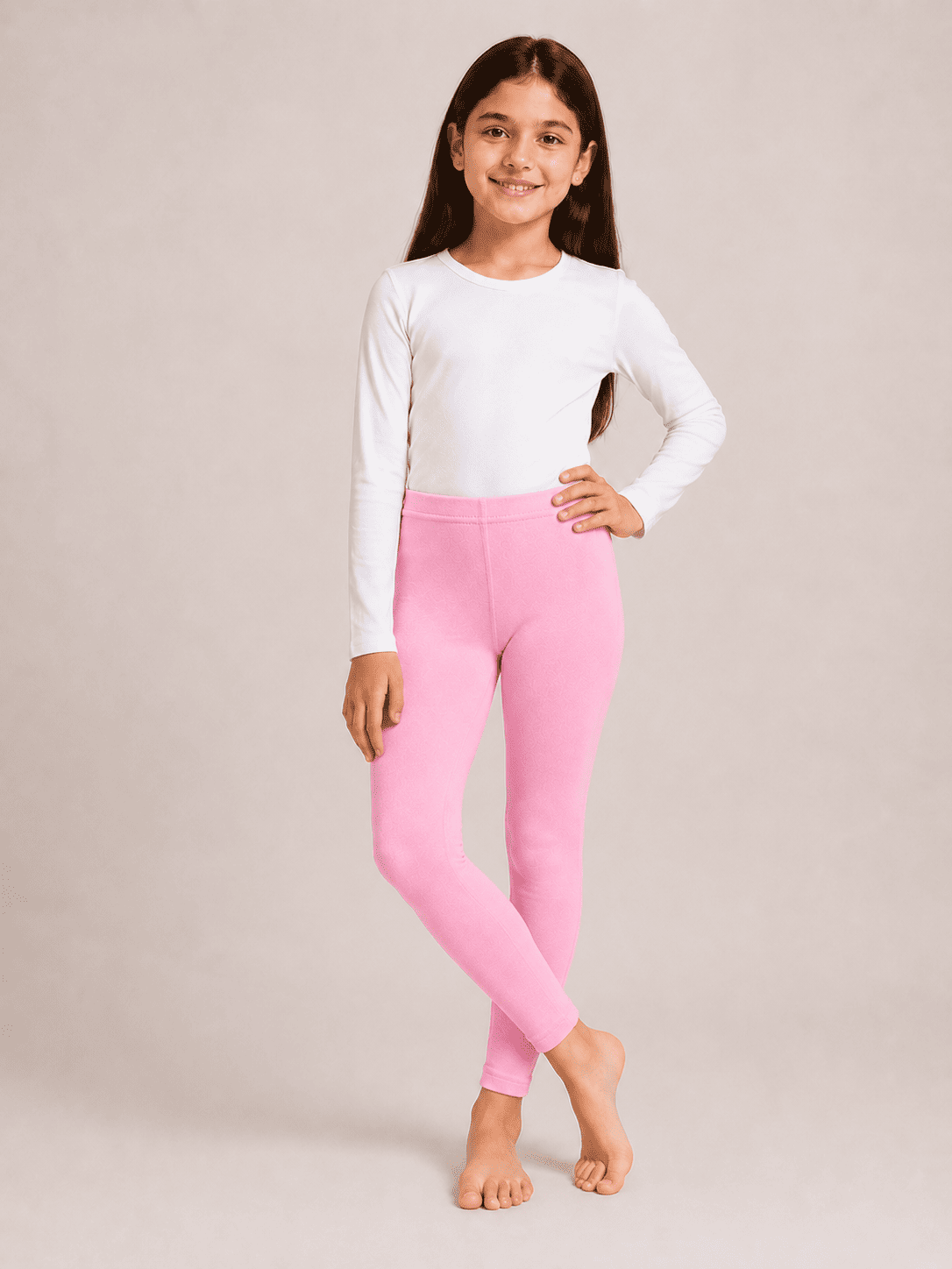 Pink Color Family (1-12 Years Girls Tights)