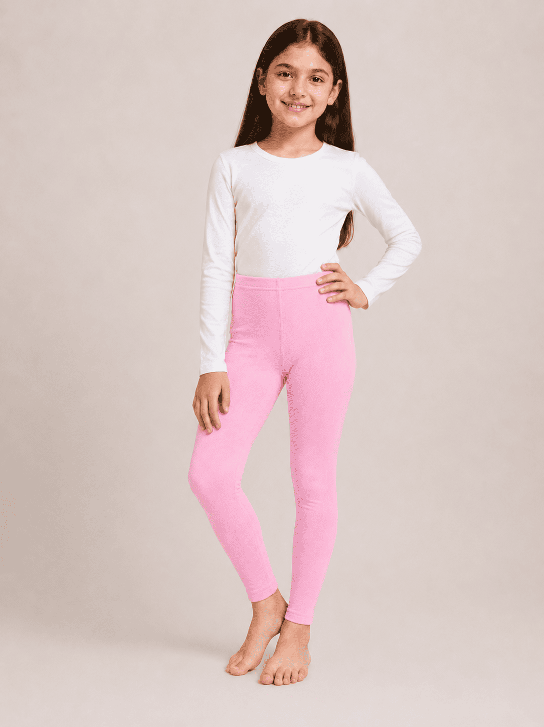 Pink Color Family (1-12 Years Girls Tights)