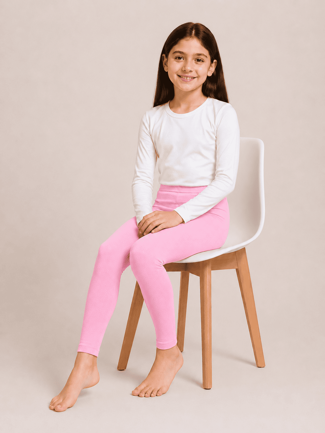 Pink Color Family (1-12 Years Girls Tights)