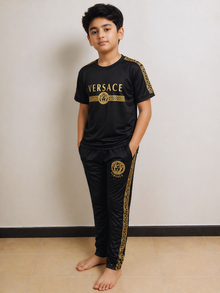 Boys Black Premium TrackSuits