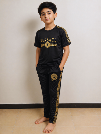 Boys Black Premium TrackSuits