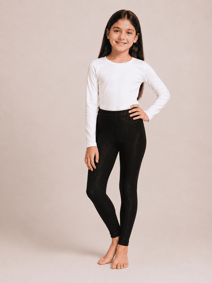 White & Black Color Family (1-12 Years Girls Tights)