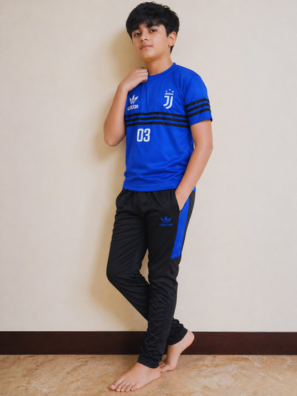 Boys Skin & Black Premium TrackSuits