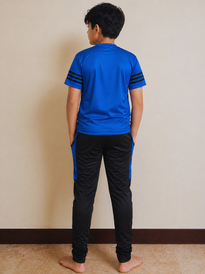 Boys Skin & Black Premium TrackSuits