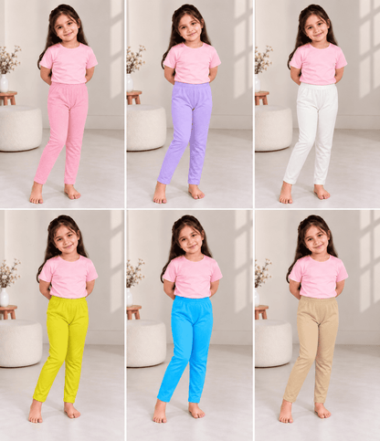 Girls Tights – Pack of 6 Bright_Fun Colors