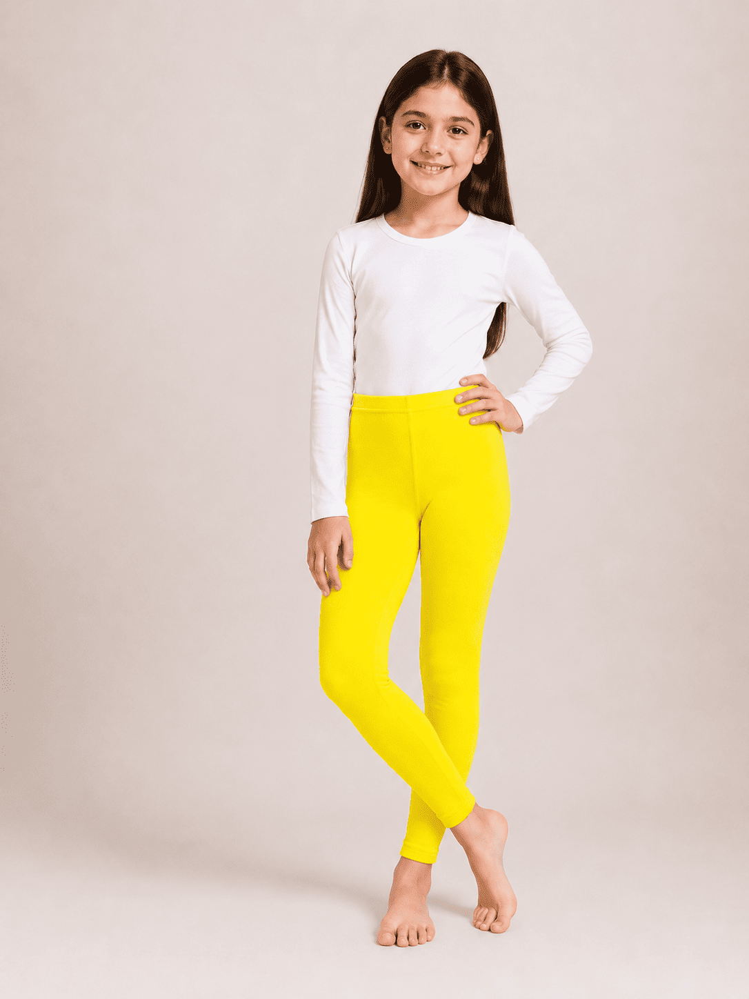 Yellow Color Family (1-12 Years Girls Tights)