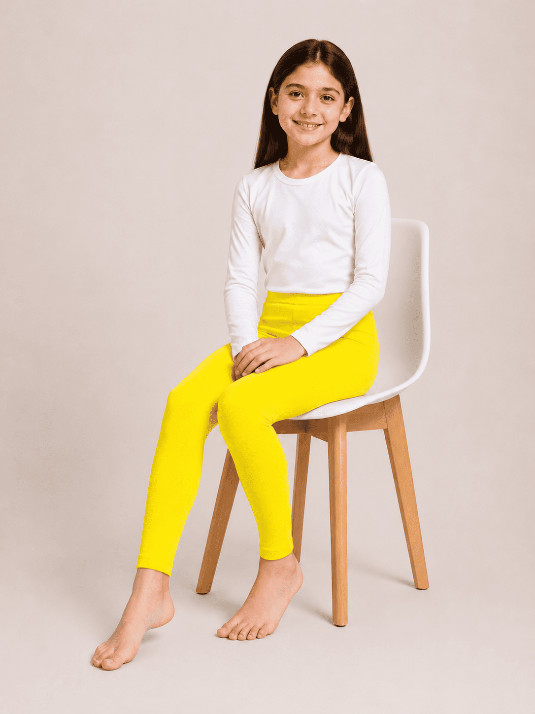 Yellow Color Family (1-12 Years Girls Tights)