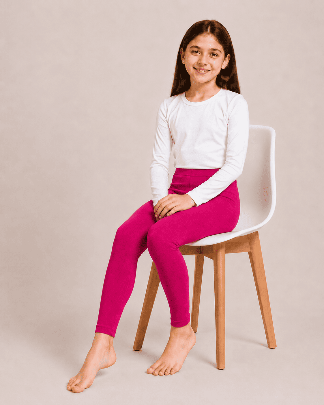 Pink Color Family (1-12 Years Girls Tights)