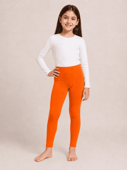 Orange Color Family (1-12 Years Girls Tights)