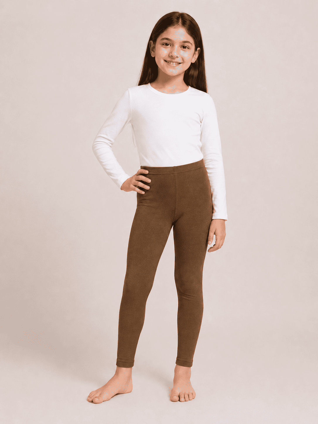 Brown Color Family (1-12 Years Girls Tights)