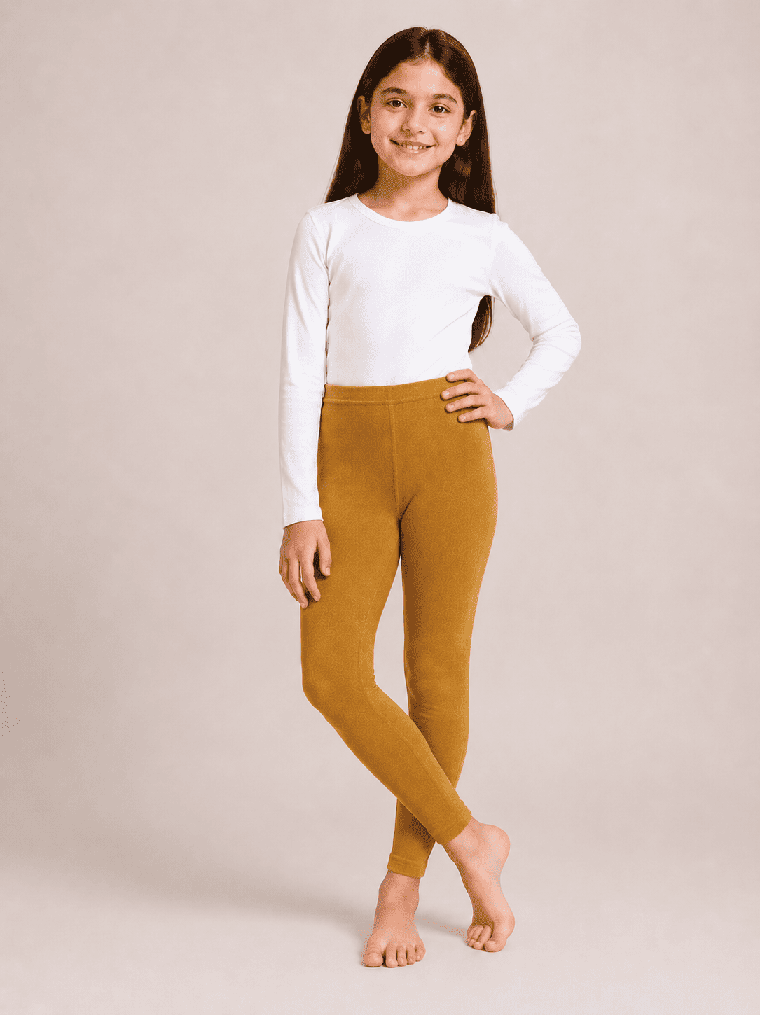 Brown Color Family (1-12 Years Girls Tights)