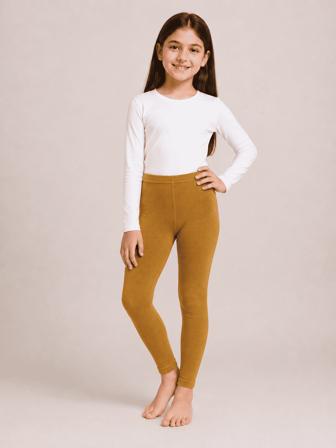 Brown Color Family (1-12 Years Girls Tights)