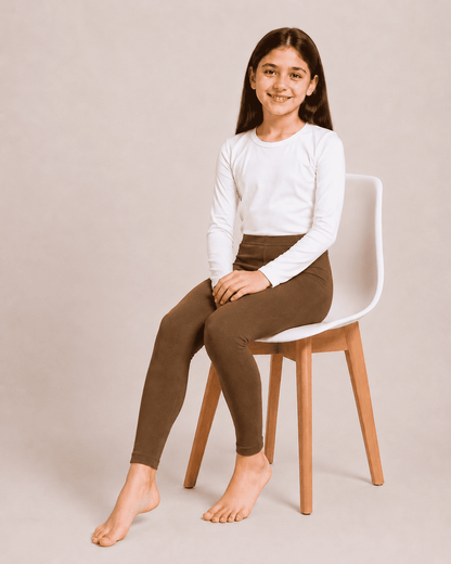 Brown Color Family (1-12 Years Girls Tights)