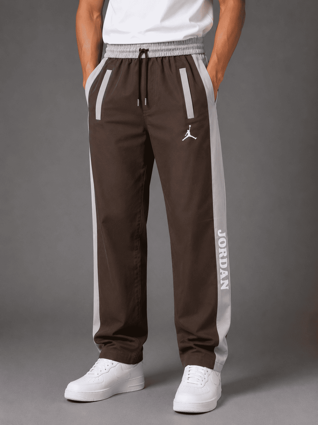 Jordan Style Premium Side Panel Track Trouser for Men