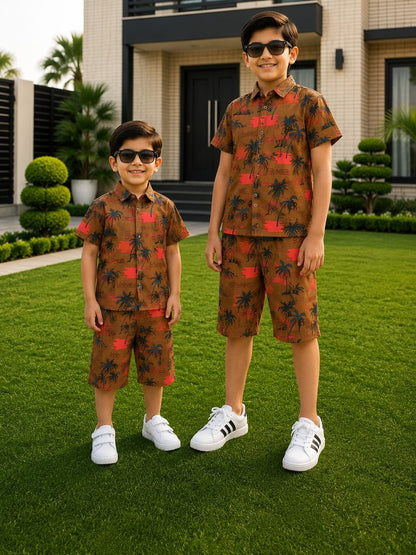 China Diamond Linen Niker Shirts For Kids