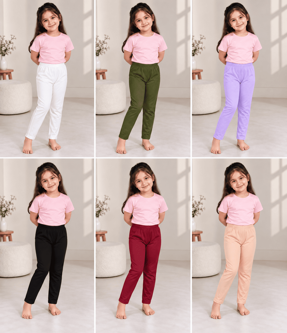 Girls Tights – Pack of 6 Customers Demanding Colors