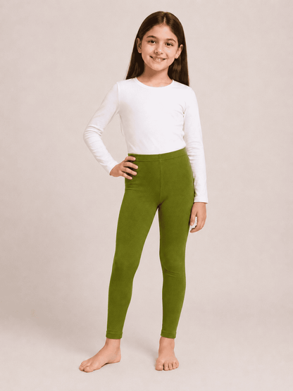 Green Color Family (1-12 Years Girls Tights)