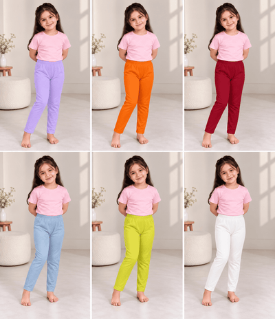 Girls Tights – Pack of 6 Favorite Colors