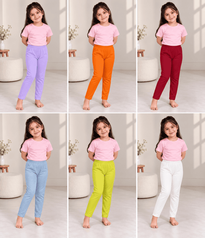Girls Tights – Pack of 6 Favorite Colors