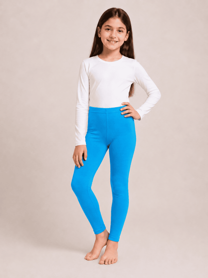 Blue Color Family (1-12 Years Girls Tights)