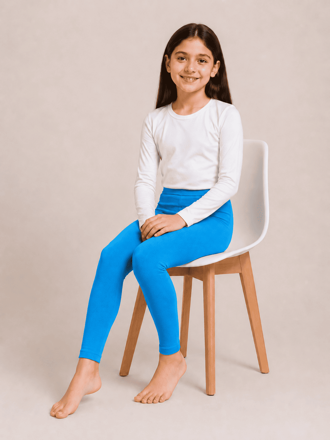 Blue Color Family (1-12 Years Girls Tights)