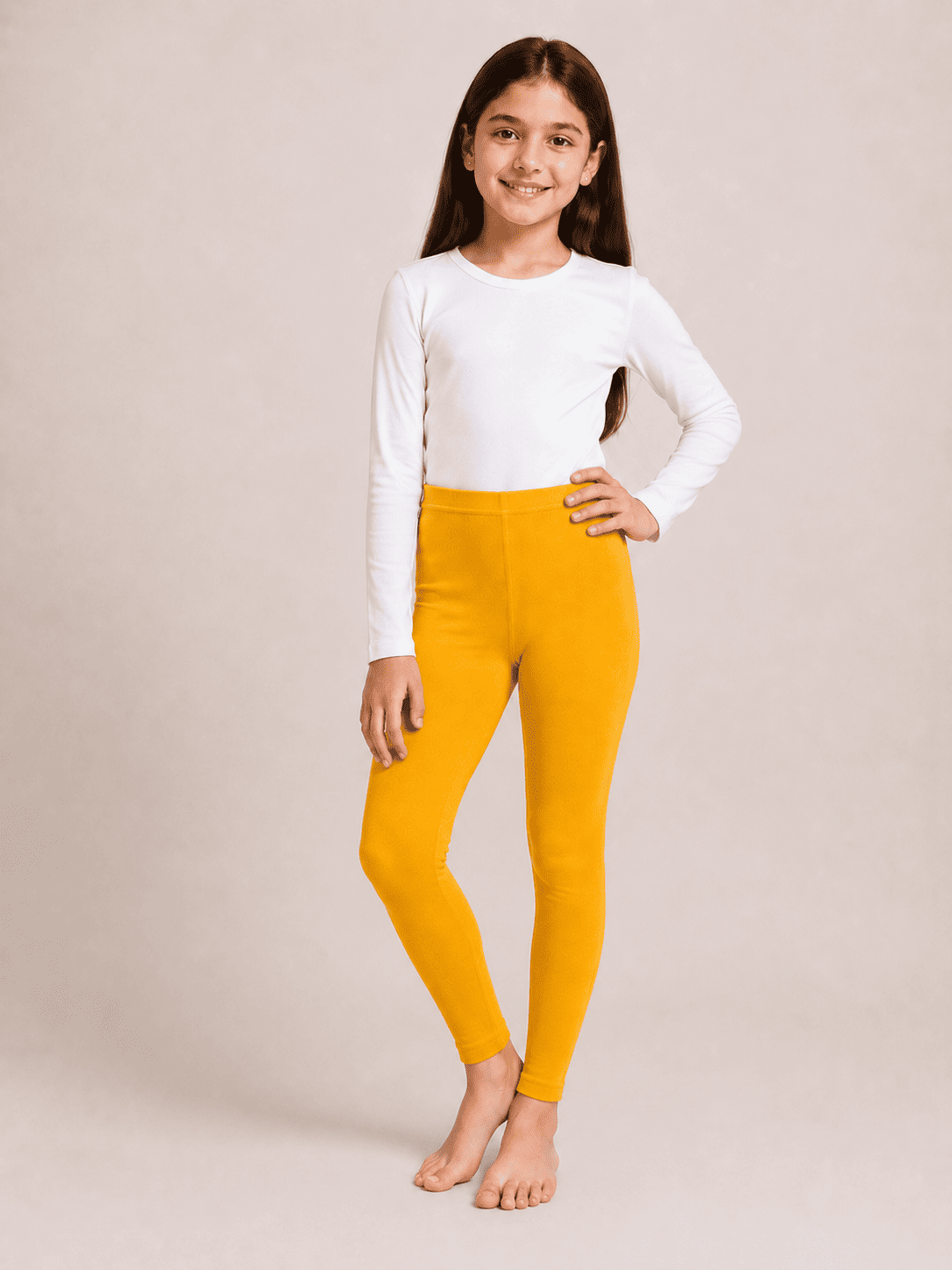 Yellow Color Family (1-12 Years Girls Tights)