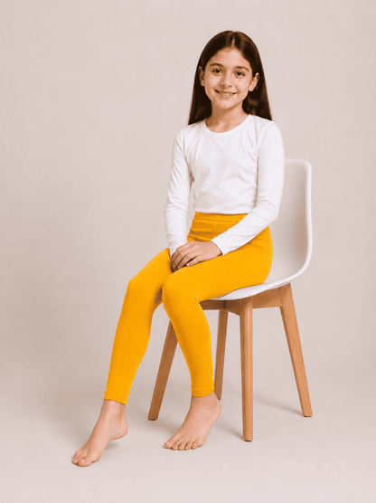 Yellow Color Family (1-12 Years Girls Tights)