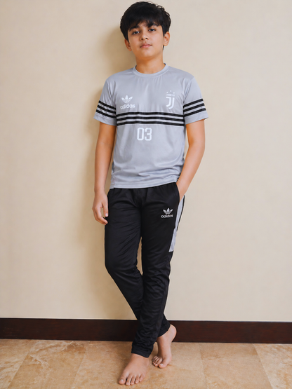 Boys Skin & Black Premium TrackSuits
