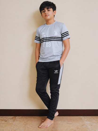 Boys Skin & Black Premium TrackSuits