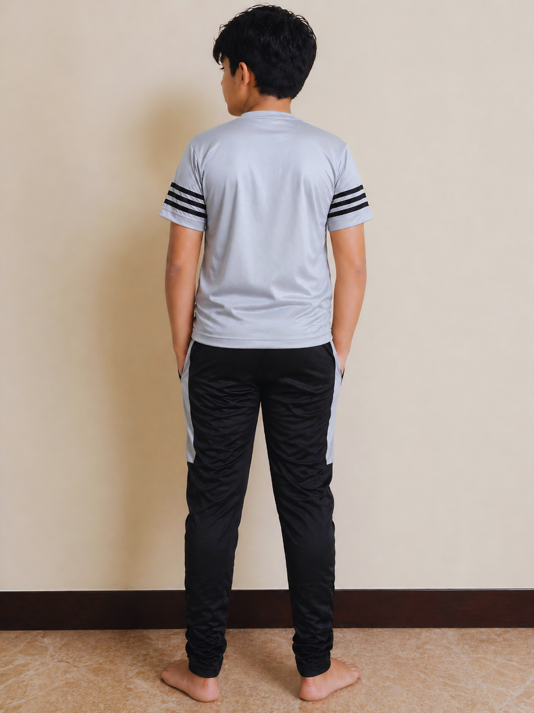 Boys Skin & Black Premium TrackSuits