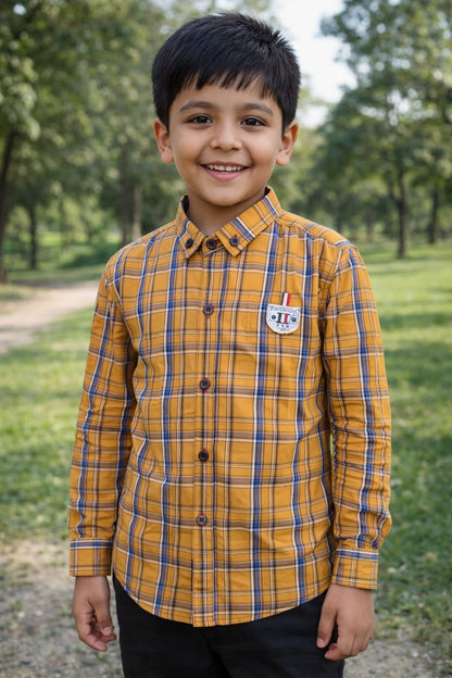 Boys Check Shirts | Cotton Shirts | For Kids