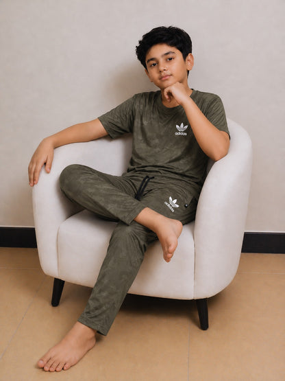 Embossed Premium Tracksuits 3-12 Years
