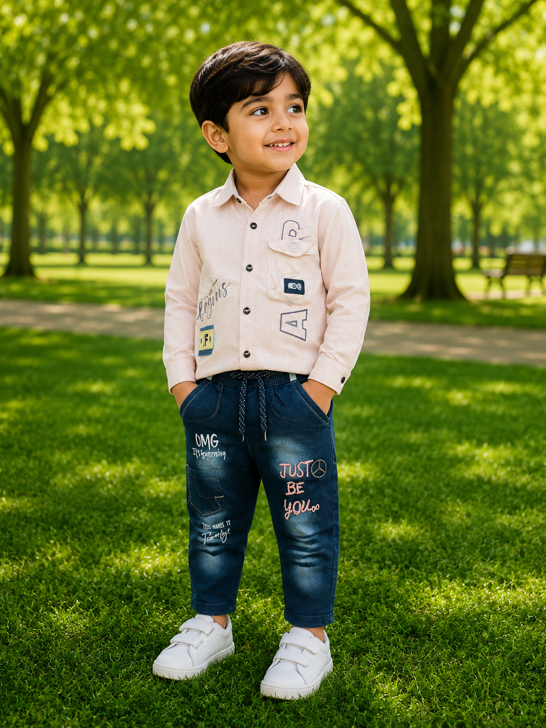 Stretchable Shirts with Washable Pent