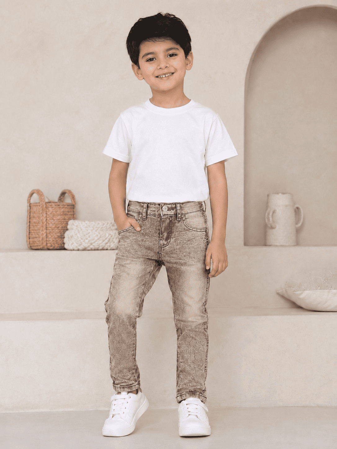 Denim Brown Premium Pent