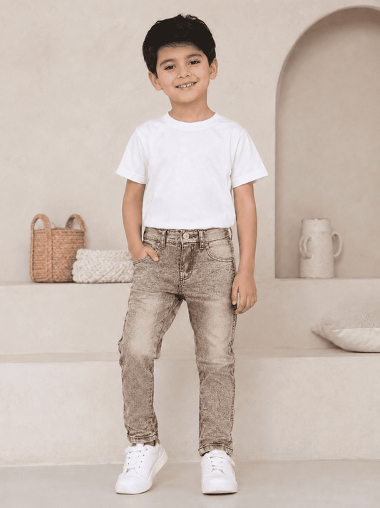 Denim Brown Premium Pent