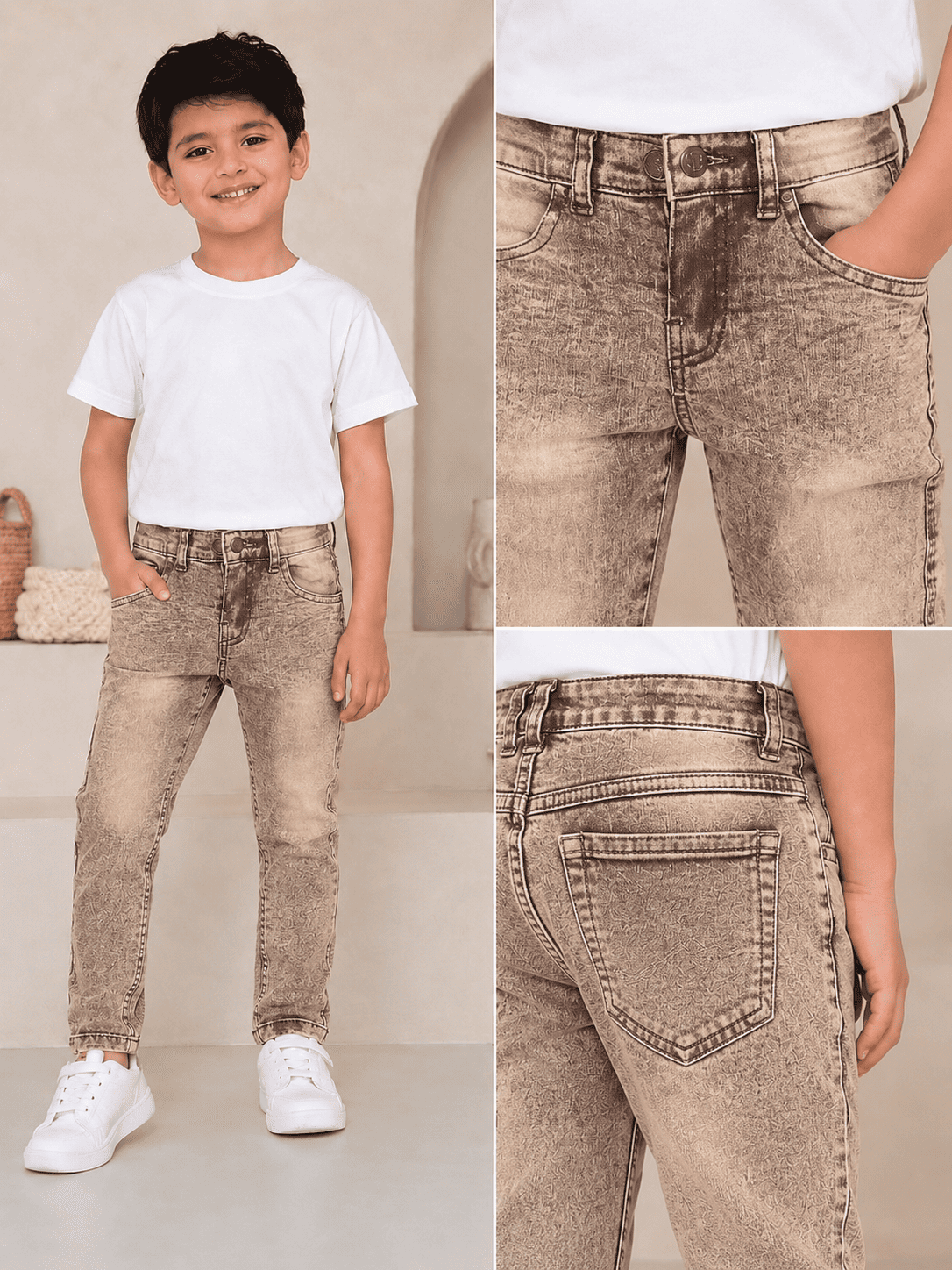 Denim Brown Premium Pent