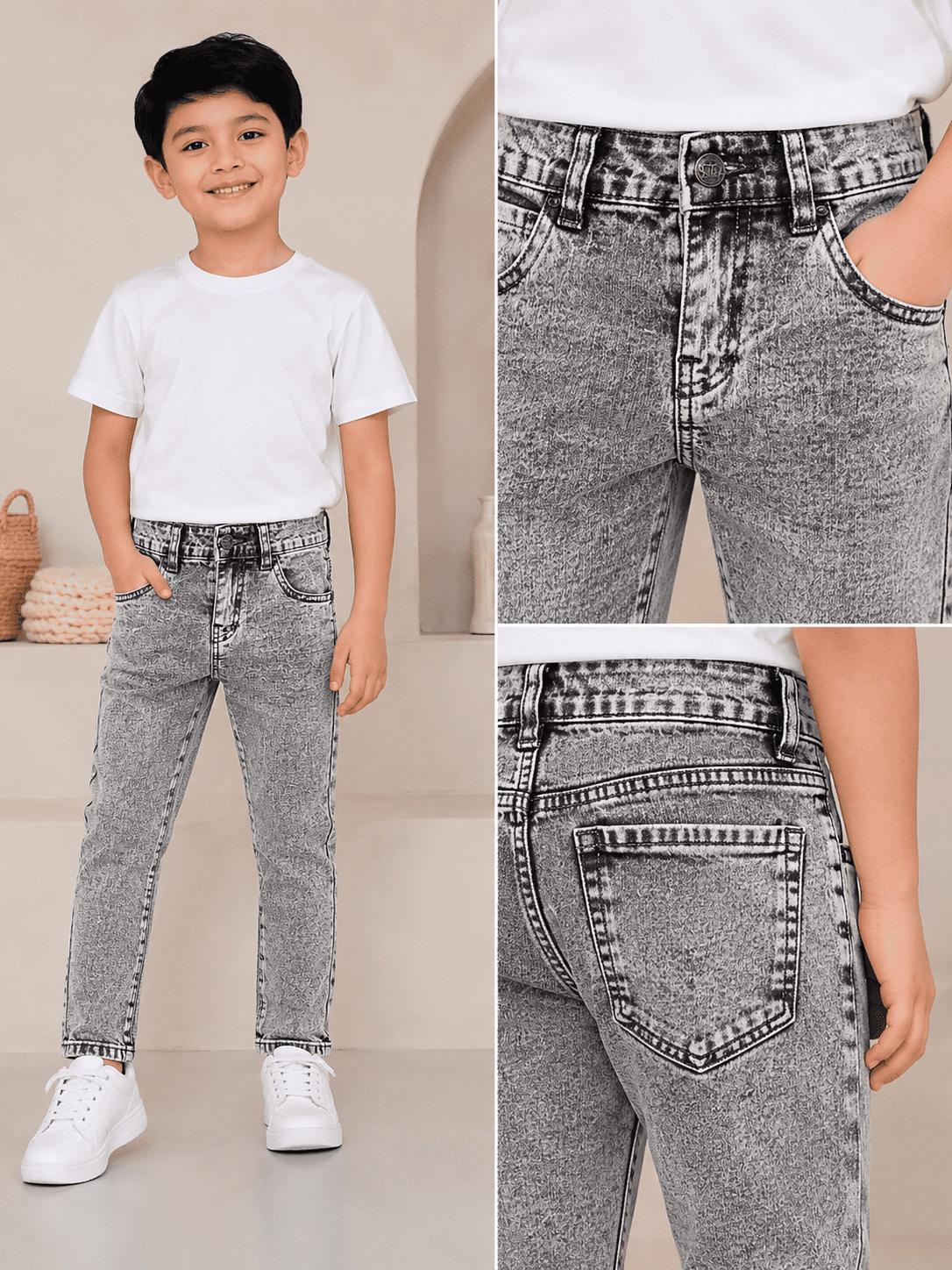 Denim Gray Premium Pent