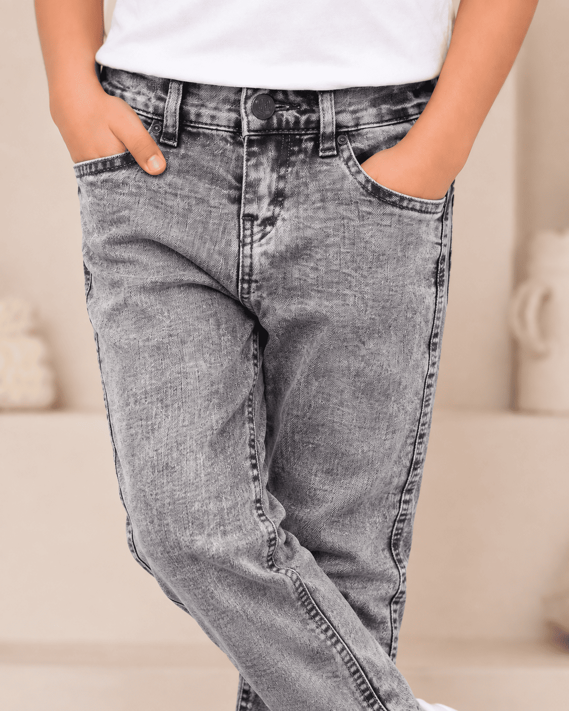 Denim Gray Premium Pent