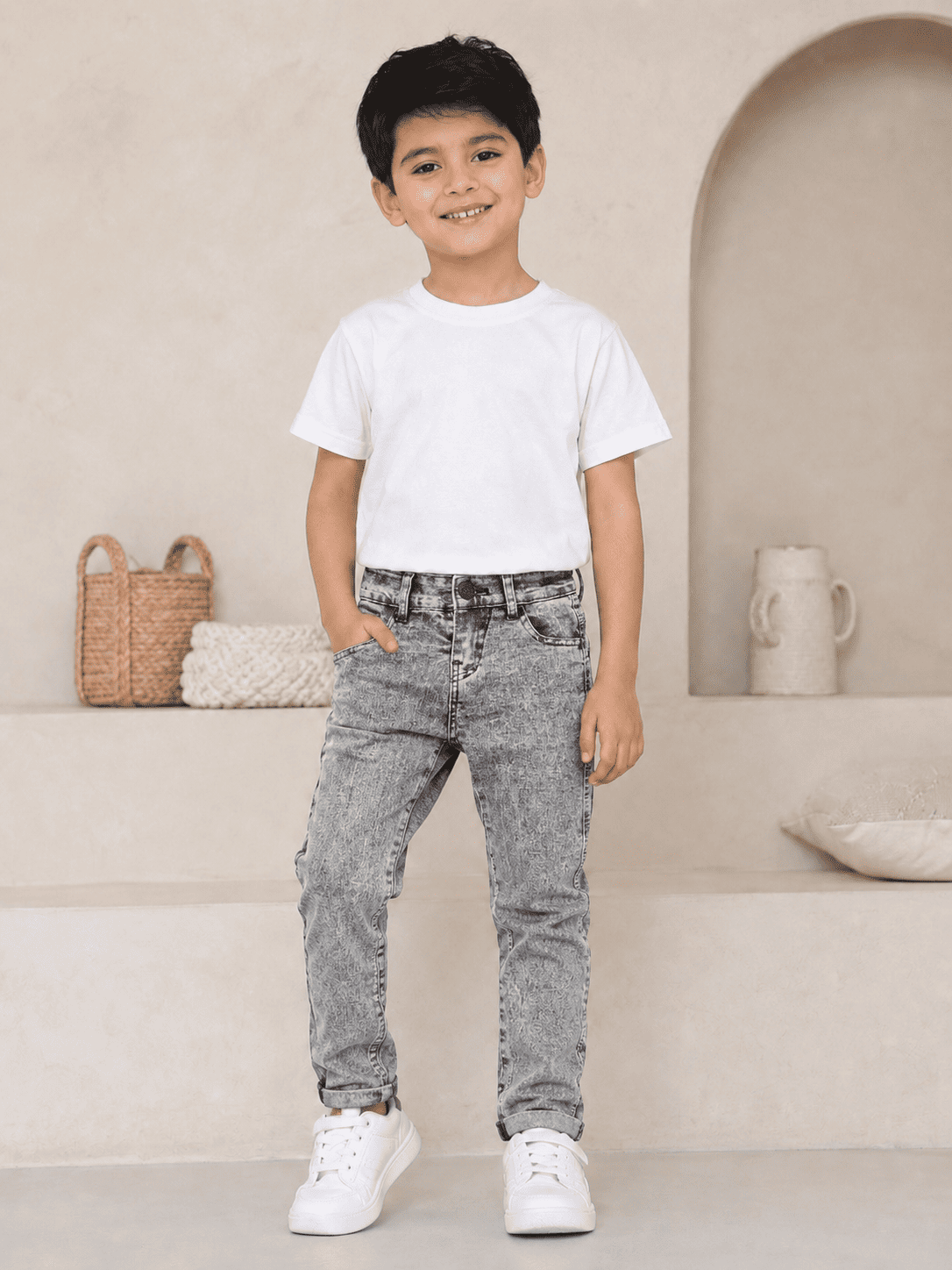 Denim Gray Premium Pent