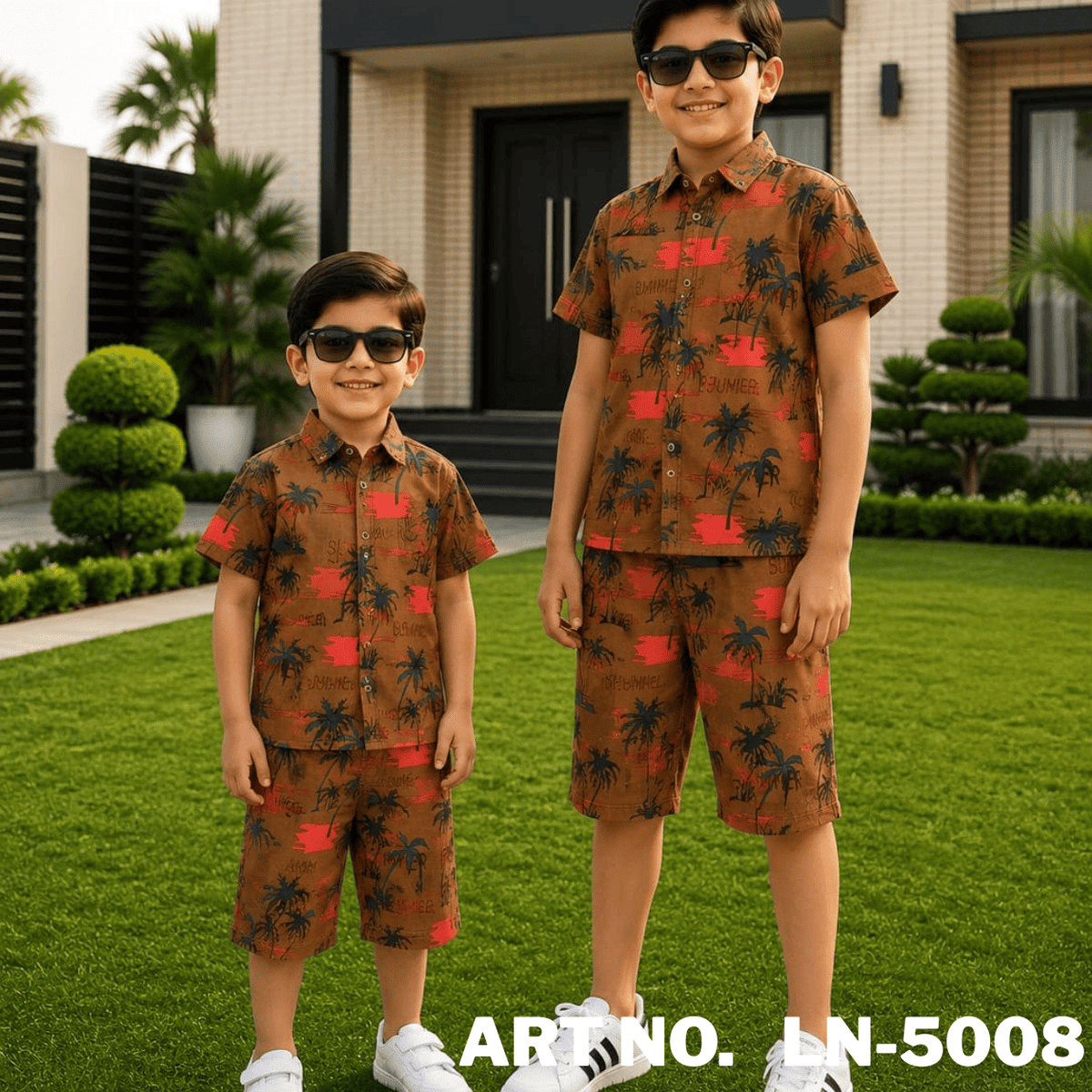 China Diamond Linen Niker Shirts For Kids